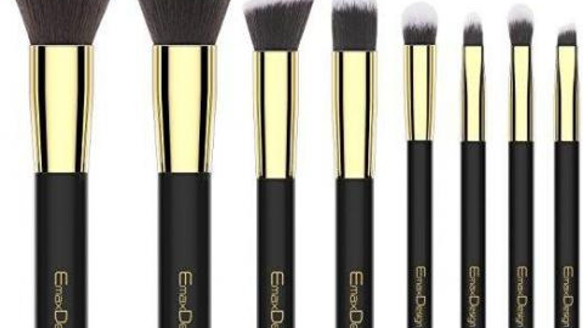 Makeup Brushes 8 Piece Set