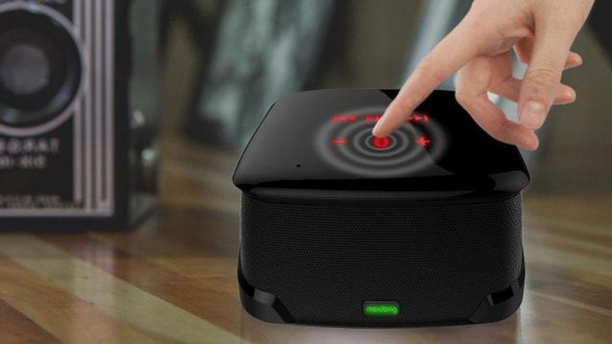 Bluetooth Touch Portable Wireless Speaker with HD Enhanced Subwoofer