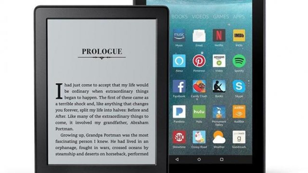 Kindle 6" E-Reader and the All-New Fire 7 Tablet with Alexa 