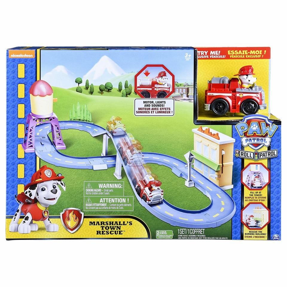 Paw Patrol Marshall s Town Rescue Track Set 13.15