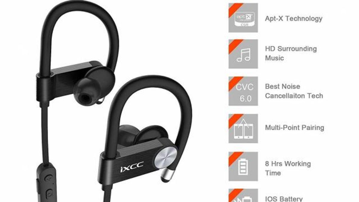 Wireless Bluetooth Headphones with Mic
