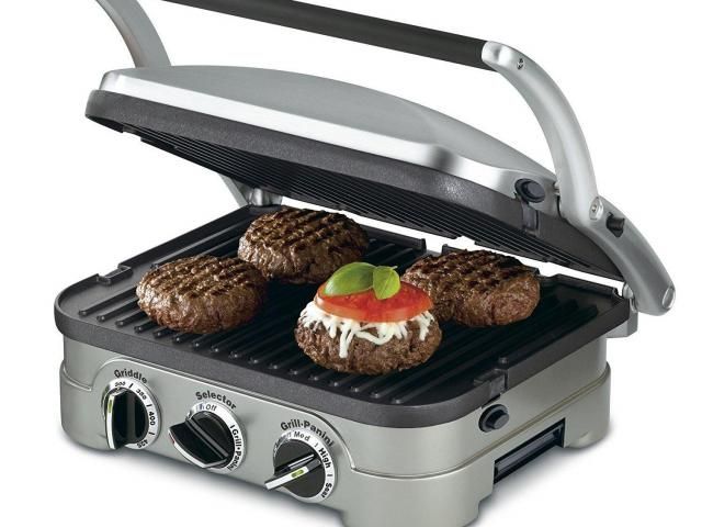 新品☆アメリカで購入☆Cuisinart Griddler Five(送料込) Griddler Five | 5-in-1 Cooking Options - Cuisinart