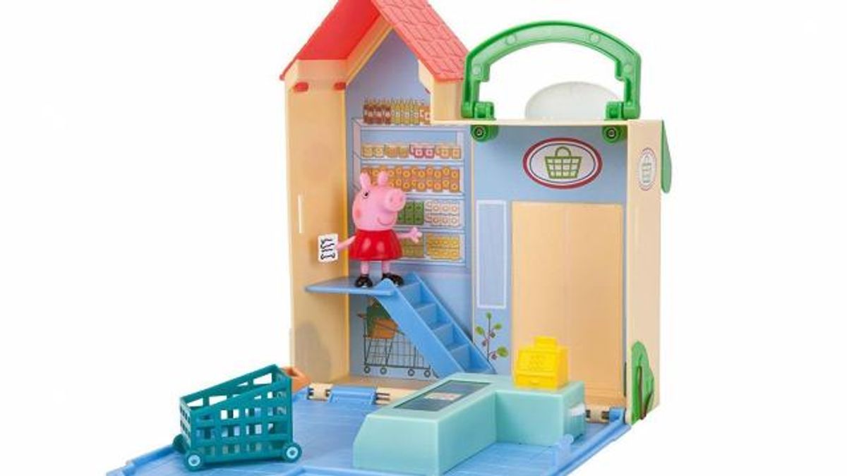 Peppa Pig Little Places Grocery Playset Peppa