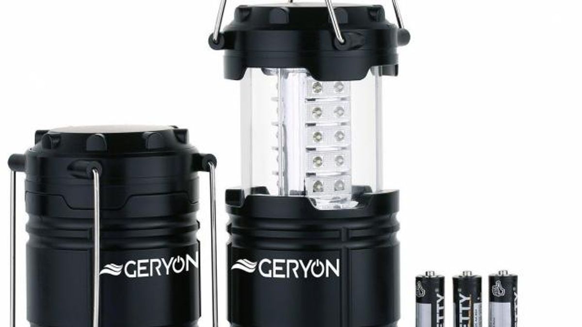 LED Camping Lanterns 2 Pack Set