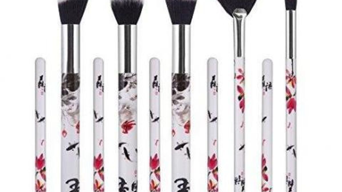 Professional Makeup Brush 10-Piece Set 