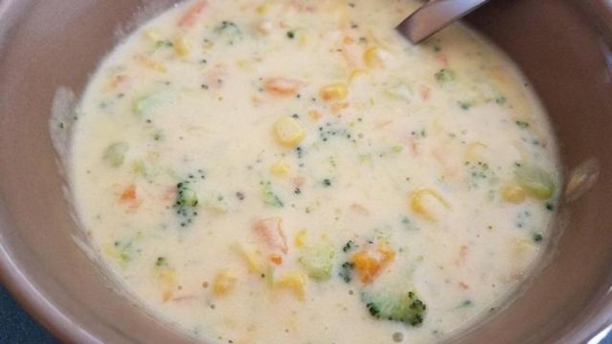 Broccoli Chedddar Soup 