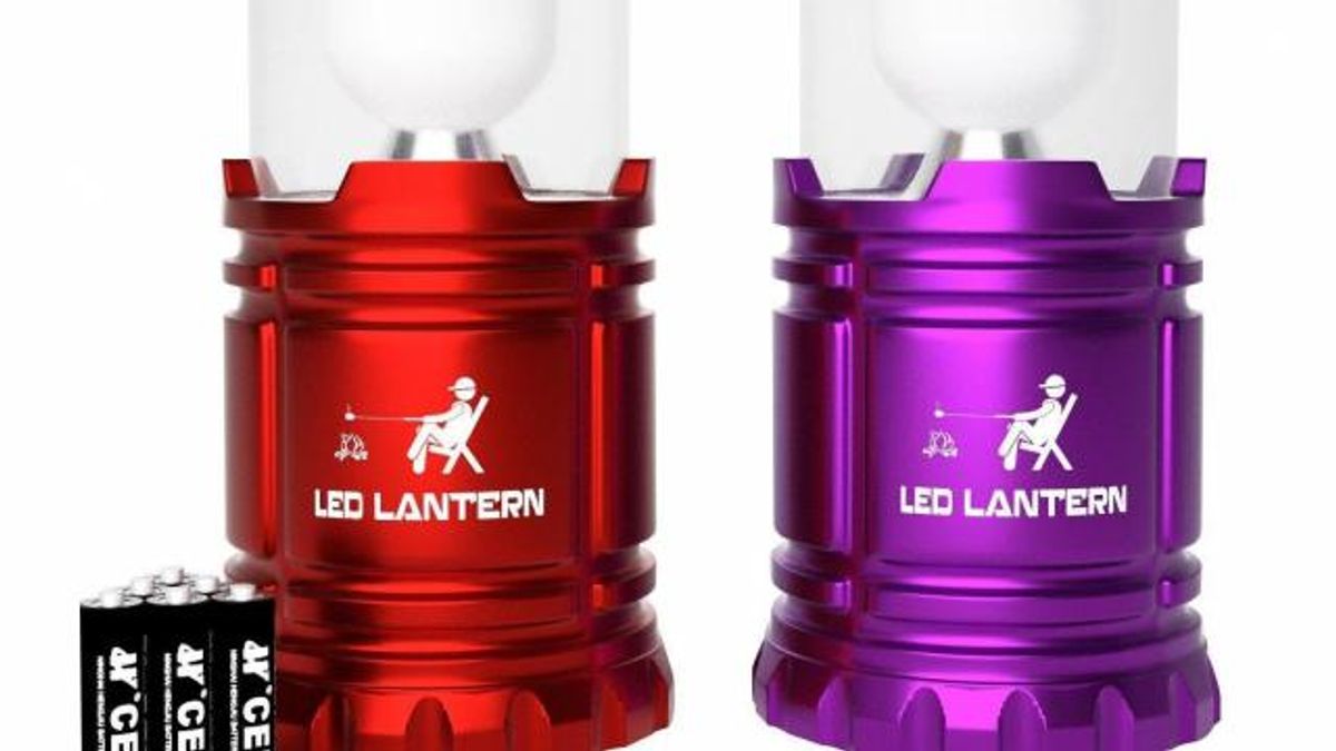 LED Camping Lantern 2 pack Set 