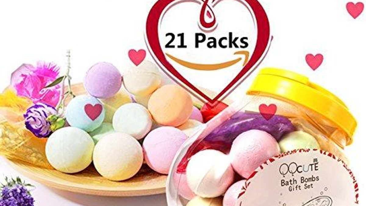 Bath Bombs 21 Piece Gift Set