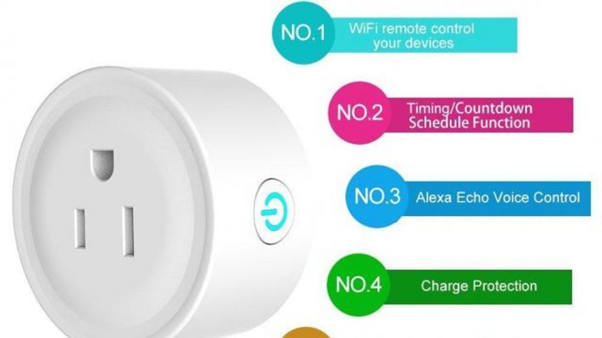  WiFi Smart Plugs Set of 2