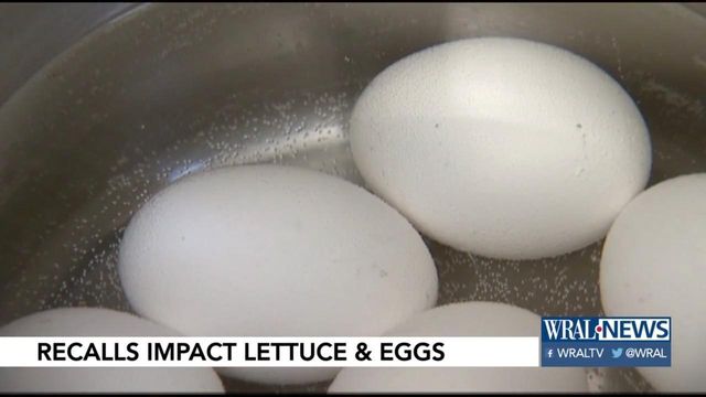 Eggs, lettuce face broad recalls