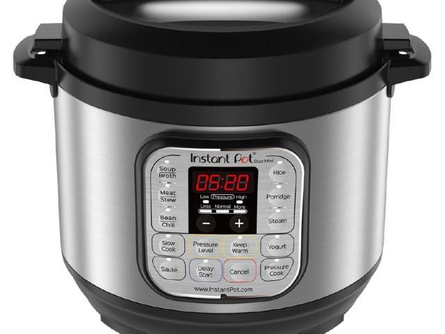 Instant Pot Duo Mini 3 Qt 7 in 1 Cooker 55.99
