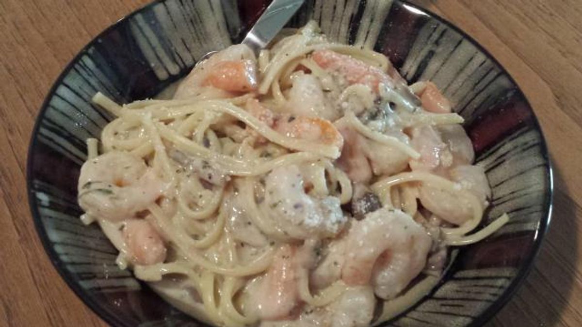 Shrimp Alfredo 
