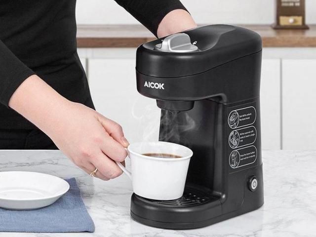Aicok single serve coffee maker cheap