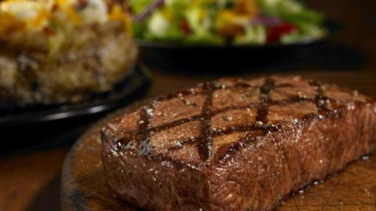 Outback Steakhouse steak
