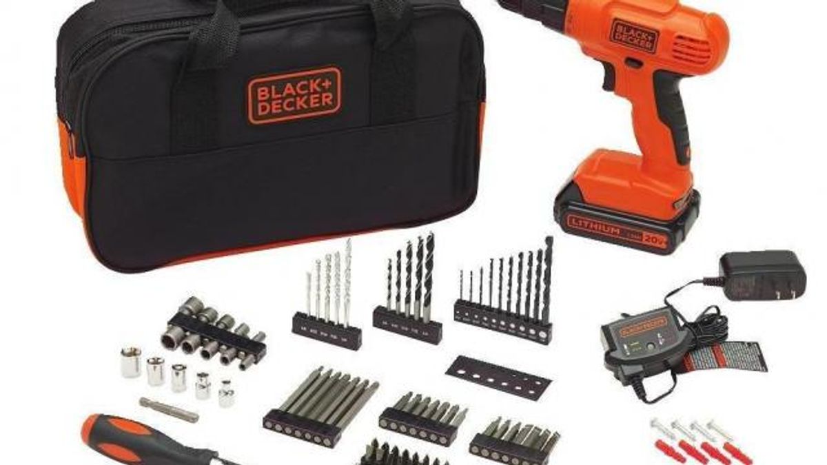 BLACK and DECKER Cordless Project Kit