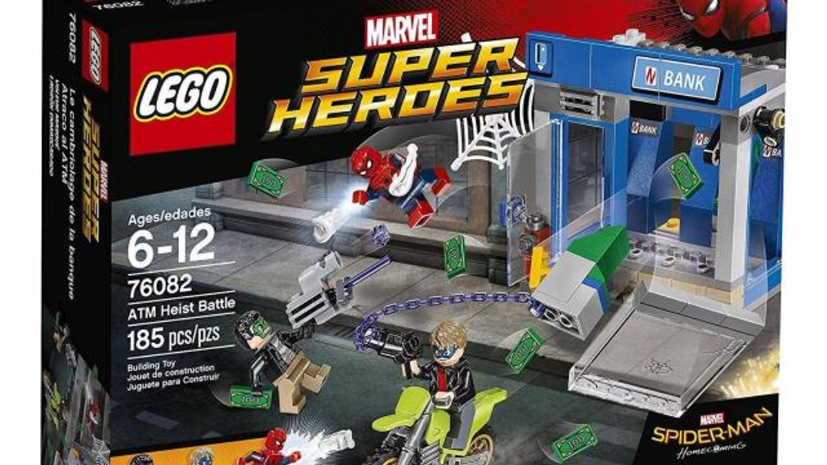LEGO Super Heroes ATM Heist Battle Building Kit