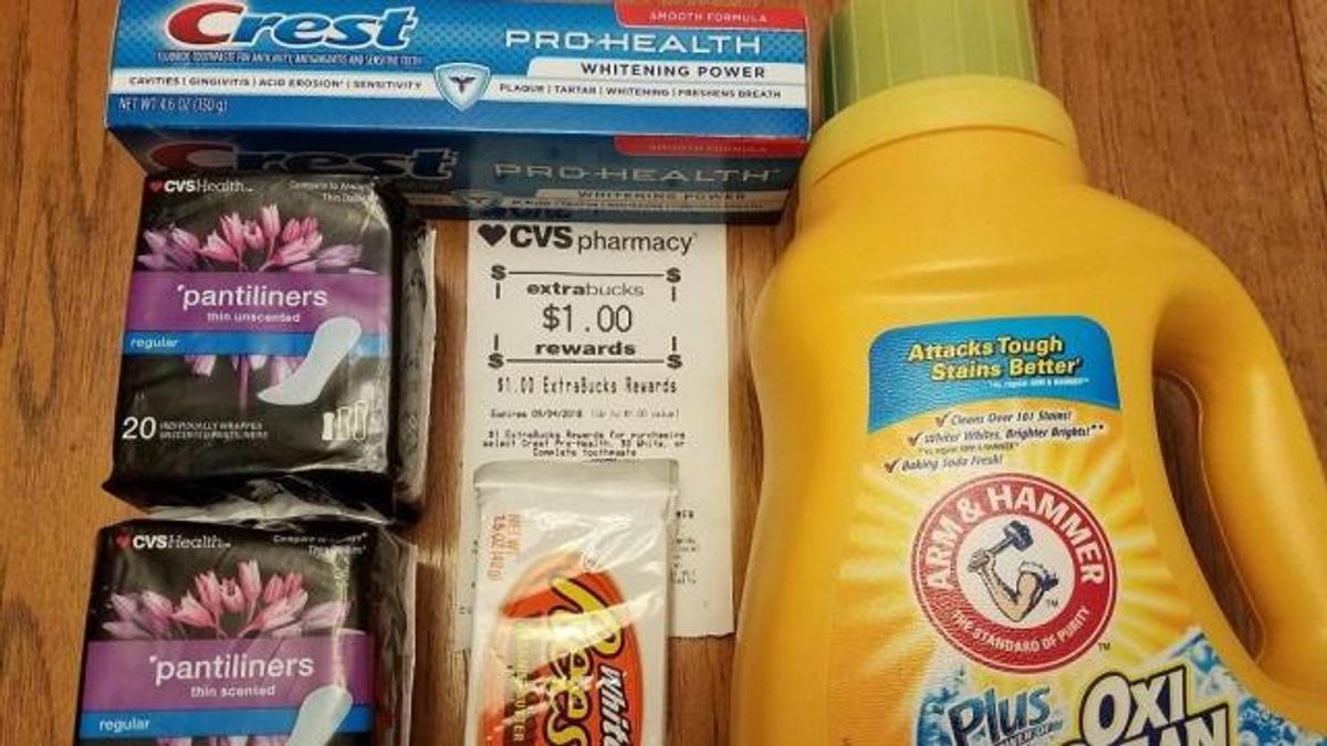 CVS shopping trip 8-5-18