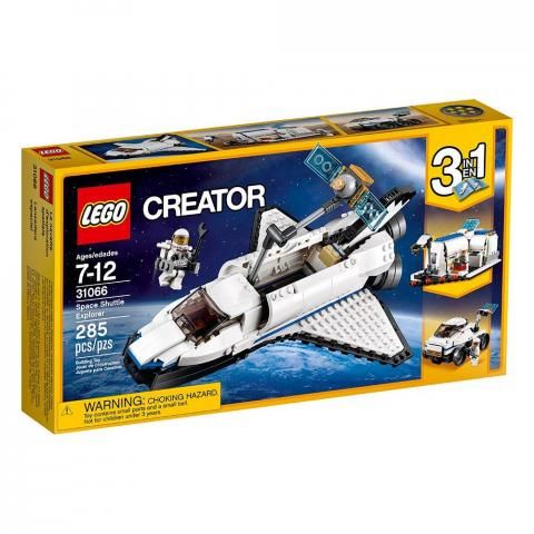 LEGO Space Shuttle Explorer Set with 285 Pieces only 20.99