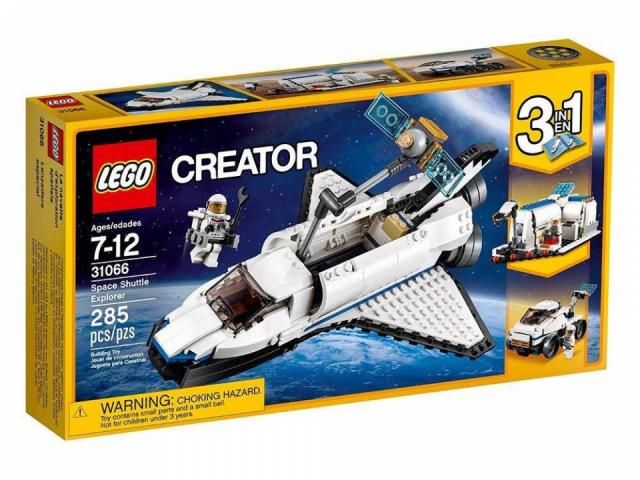 LEGO Space Shuttle Explorer Set with 285 Pieces only 20.99