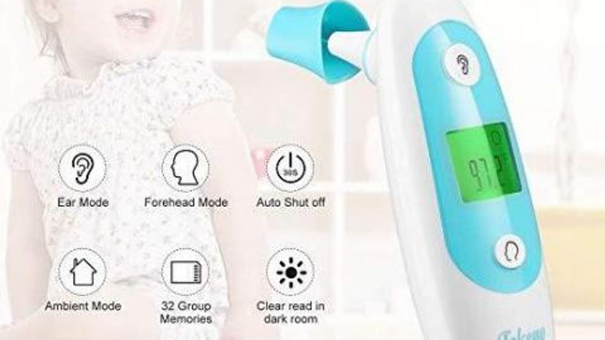 Ear and Forehead Digital Thermometer