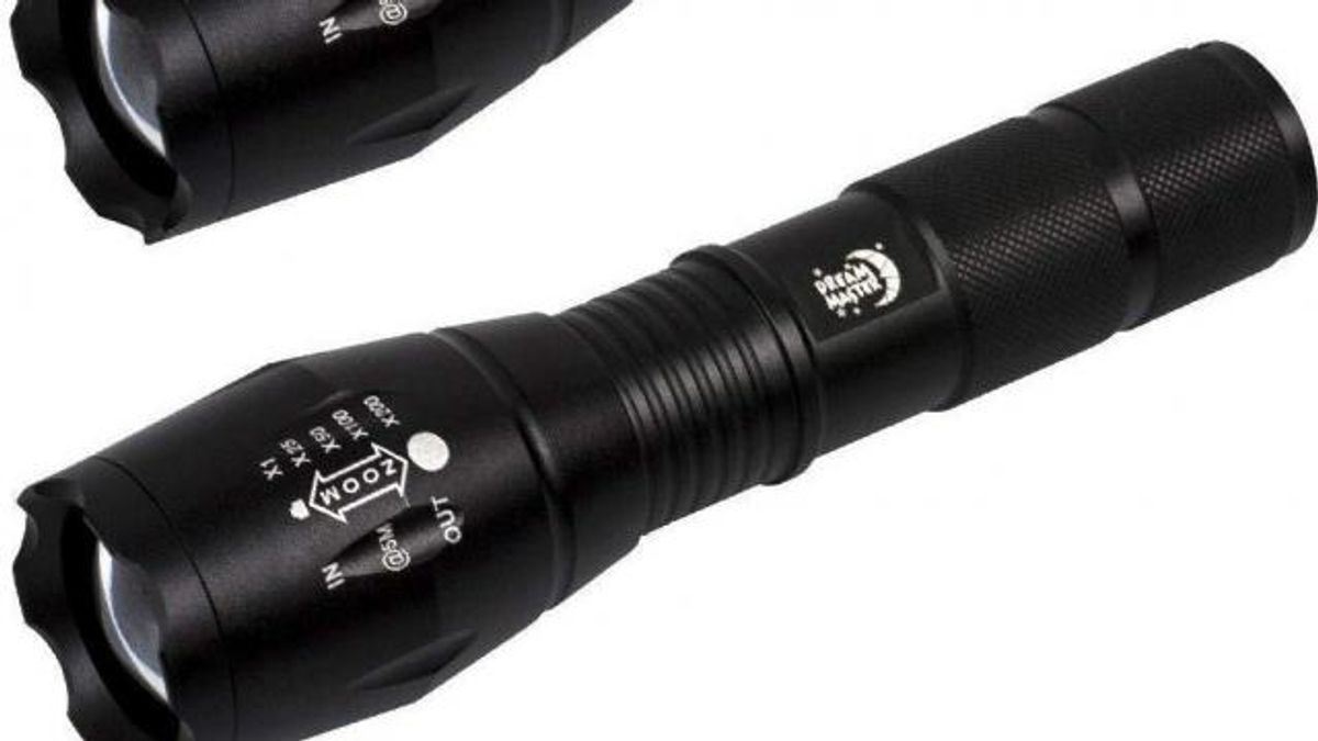 LED Tactical Flashlights 2 pack set