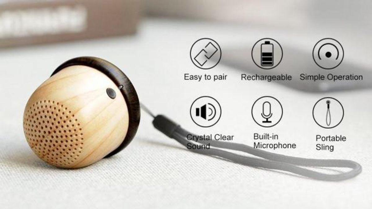 Portable Mini Wireless Bluetooth Nut Speaker
