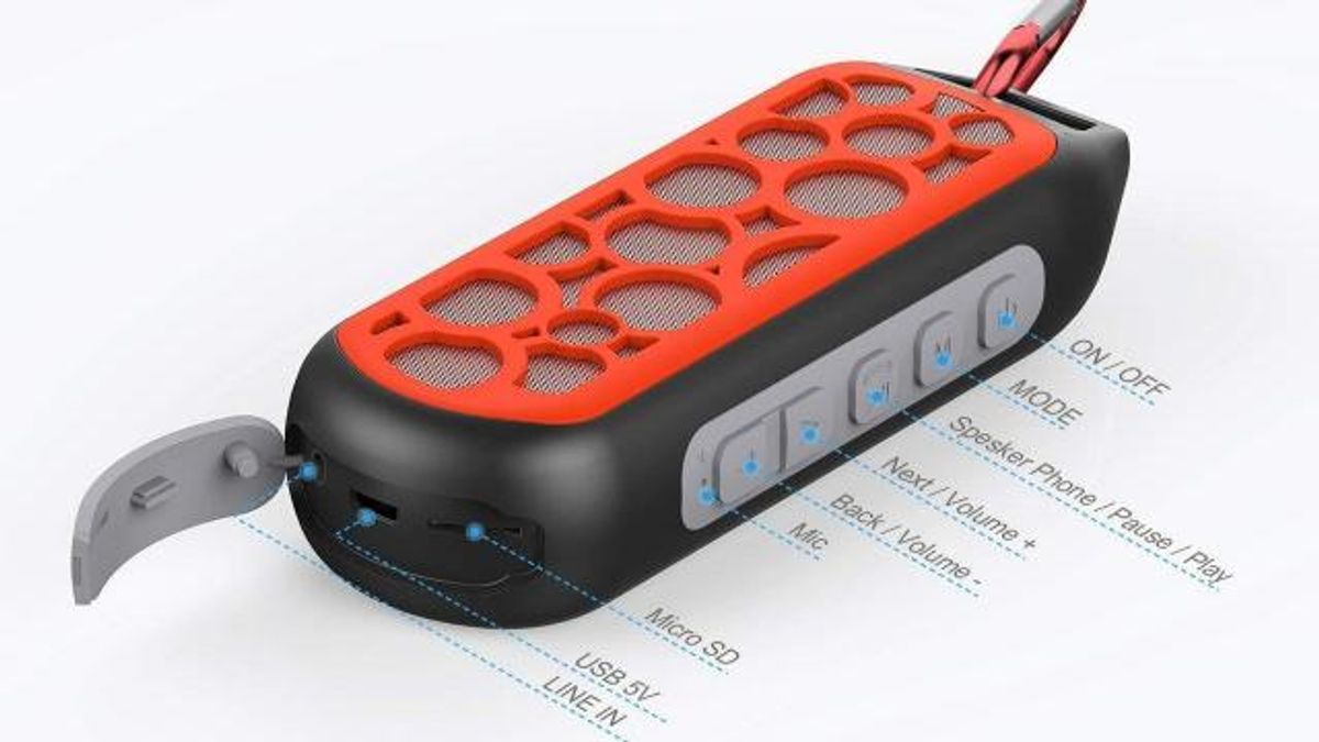 Portable Bluetooth Wireless Speaker
