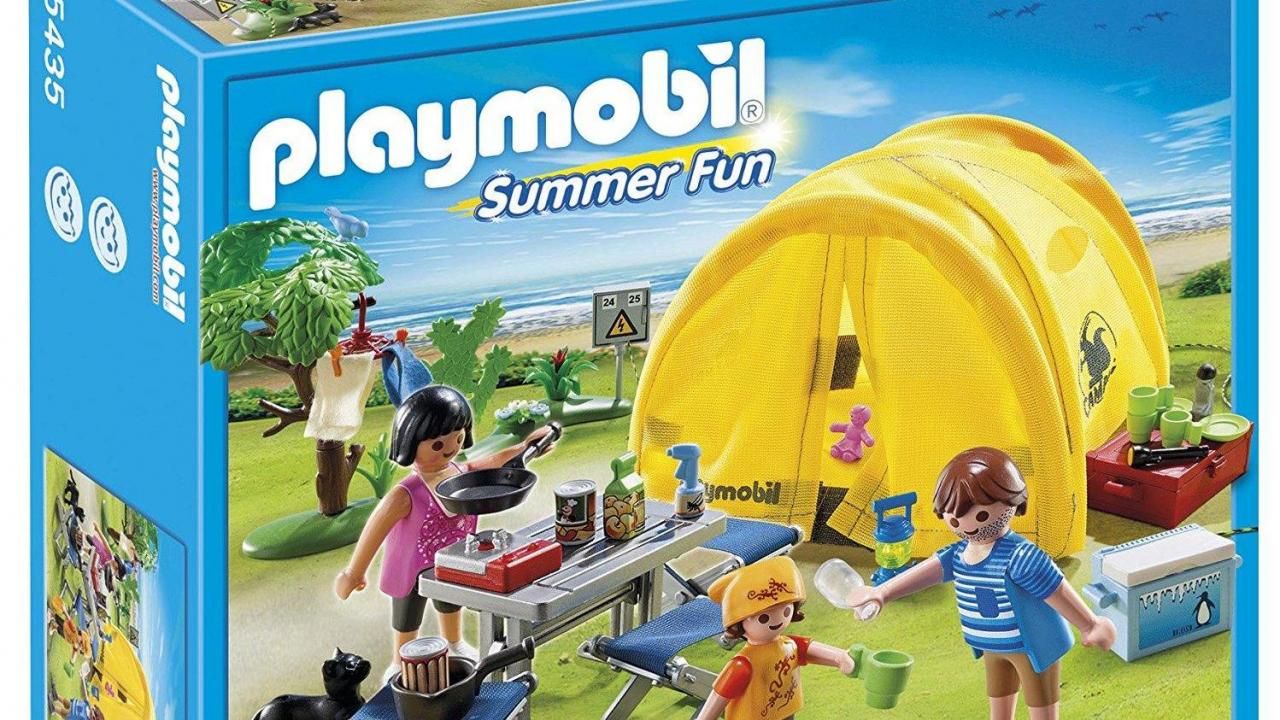 PLAYMOBIL Family Camping Trip Playset only $9.95 (45% off)