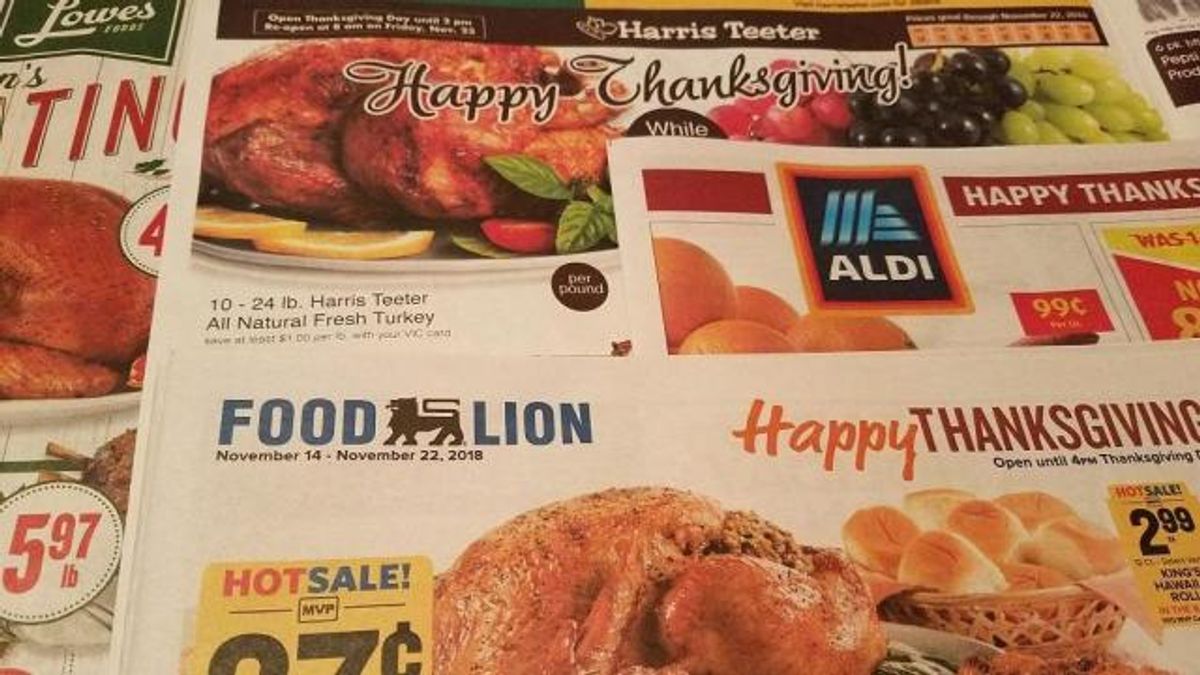 Thanksgiving Grocery Ads 2018
