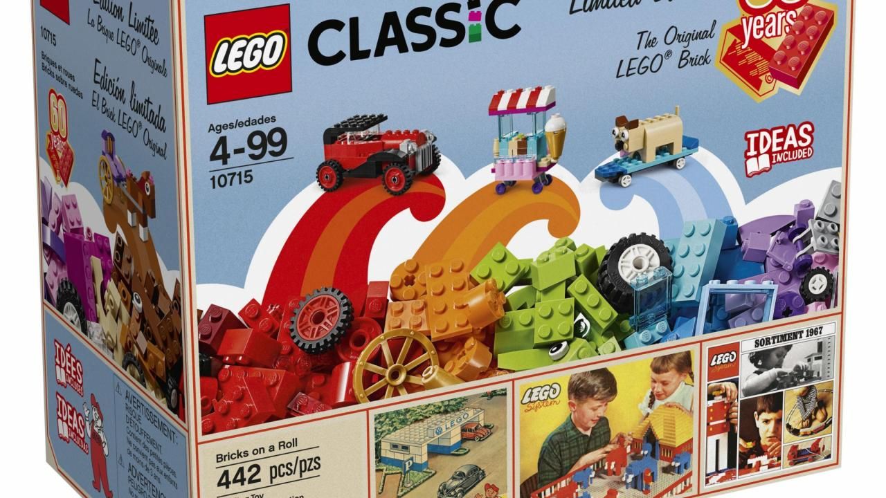 Lego classic bricks on a roll clearance