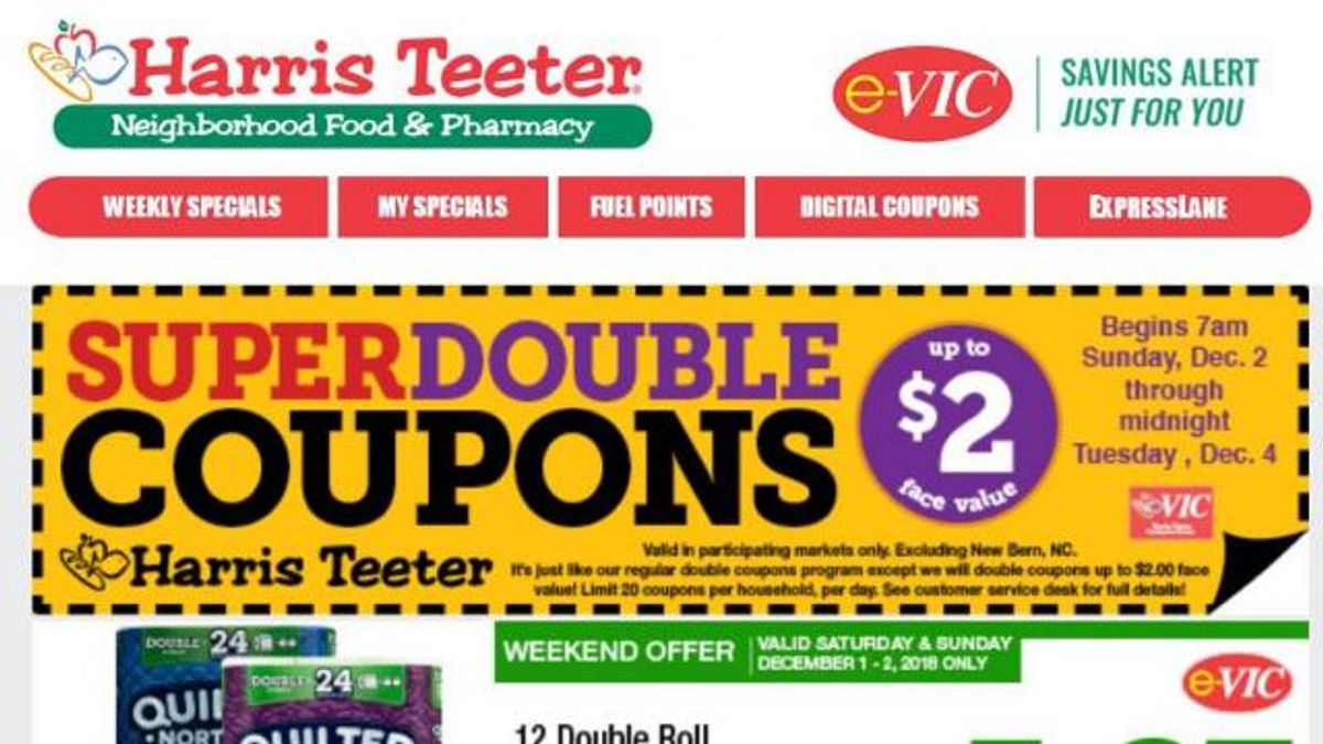 Harris Teeter Super Doubles