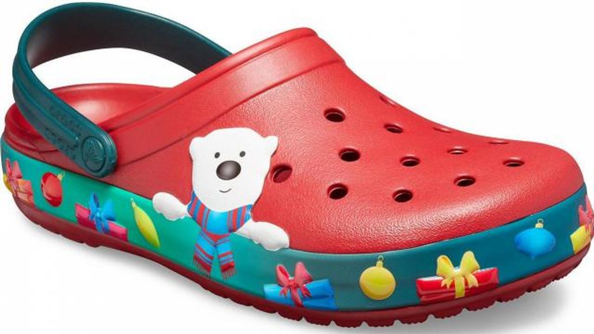 Crocband™ Lights Holiday Clog