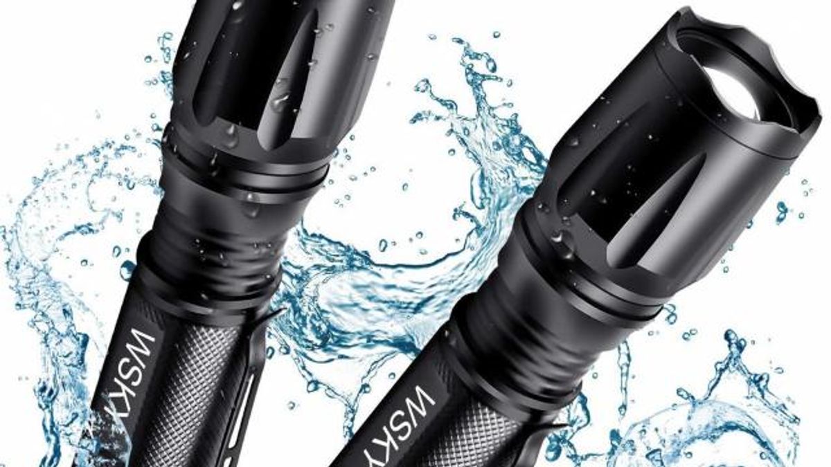 LED Tactical Flashlights 2 pack