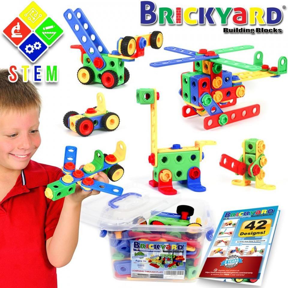Brit Blocks Building Blocks 163-Piece Construction Set only $22.46 (55% off)