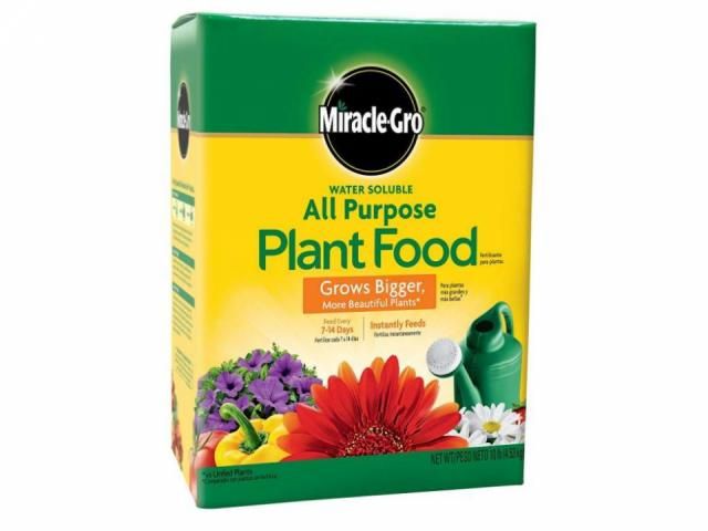 Miracle-Gro All Purpose Plant Food 10 Lb Box only $19.18 (52% off)