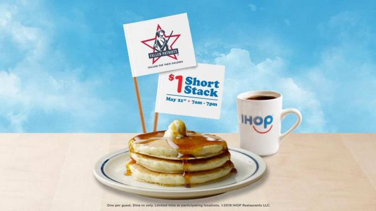IHOP Short Stack Offer