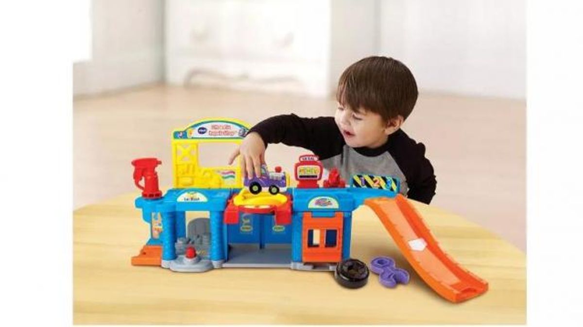 VTech Go! Go! Smart Wheels Lift and Fix Repair Shop