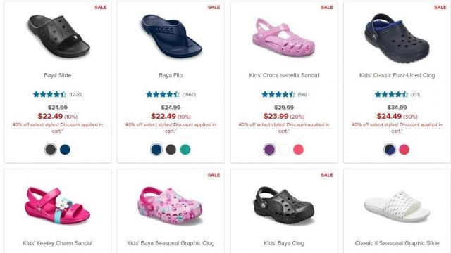 Crocs on sale sale 2019