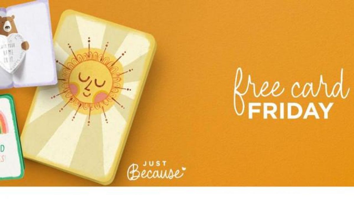Hallmark Free Card Friday Offer
