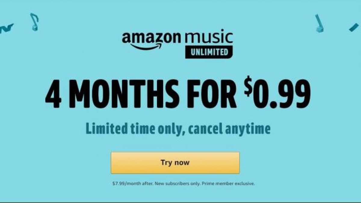Amazon Music Unlimited Offer