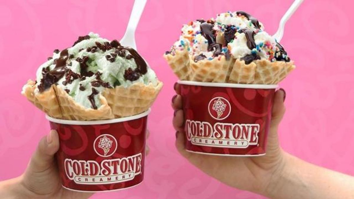 Cold Stone ice cream