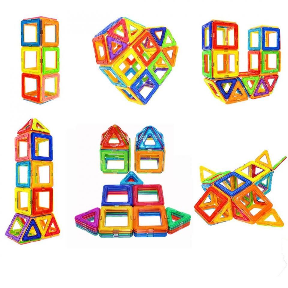Magnetic Building Blocks 30-Piece Set only $12.99