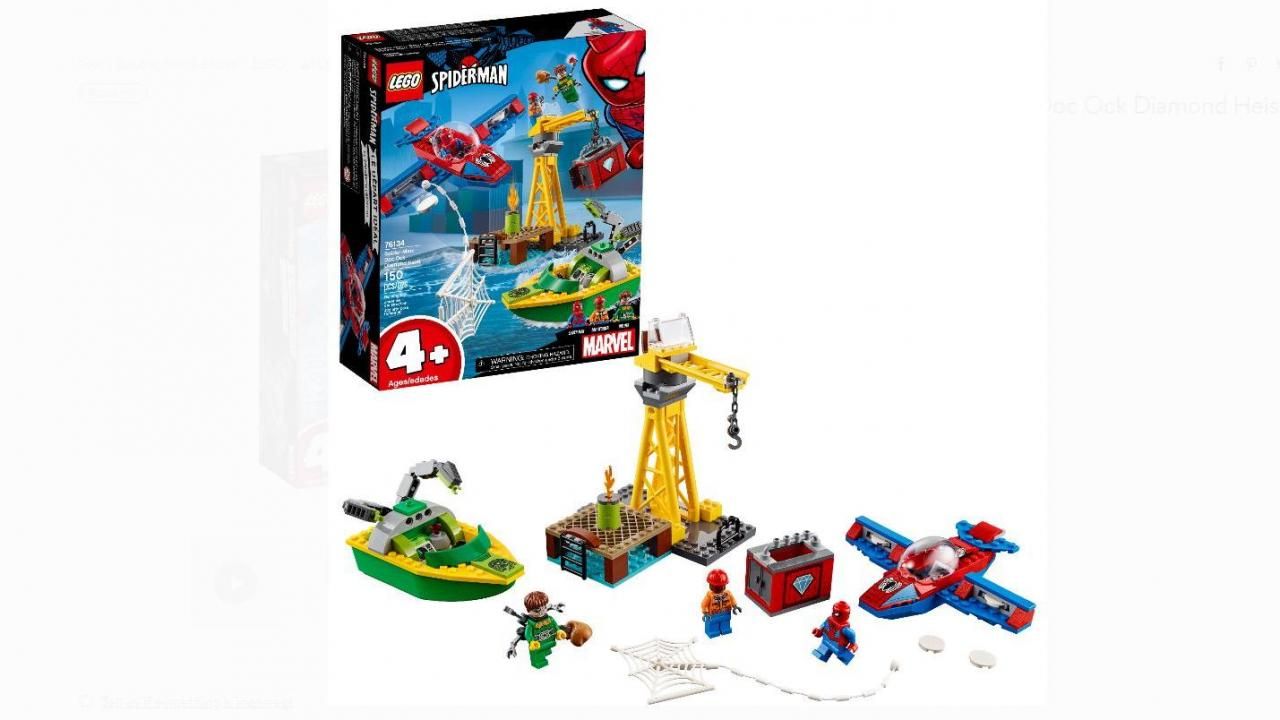 Lego spider man diamond heist cheap