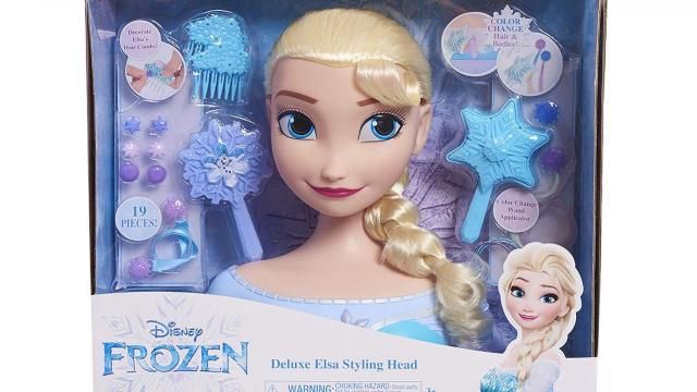 Disney elsa styling head online