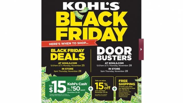 Let the Gifting Begin! Kohl's Black Friday Deals Are Available Now