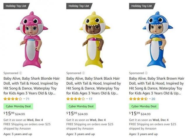 Cyber monday online baby alive