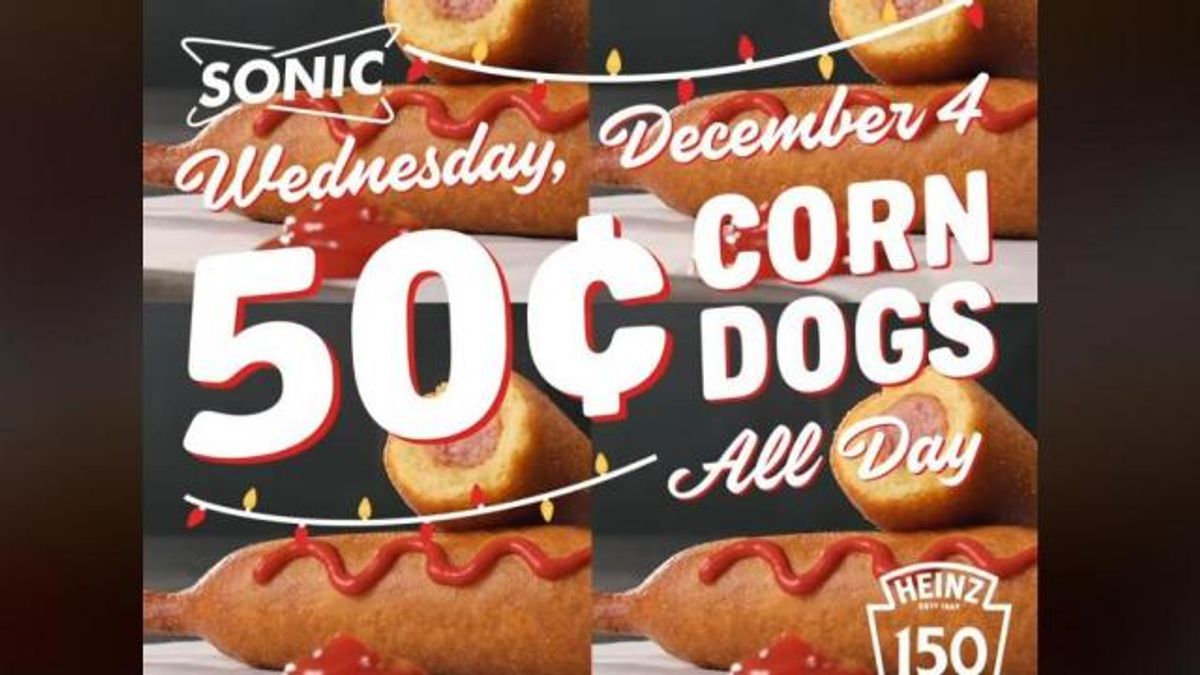 Sonic Corn Dogs Offer
