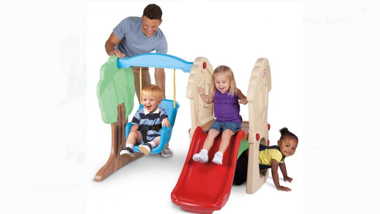 Little Tikes Hide Seek Climber and Swing Set only 59.98 reg. 139.99