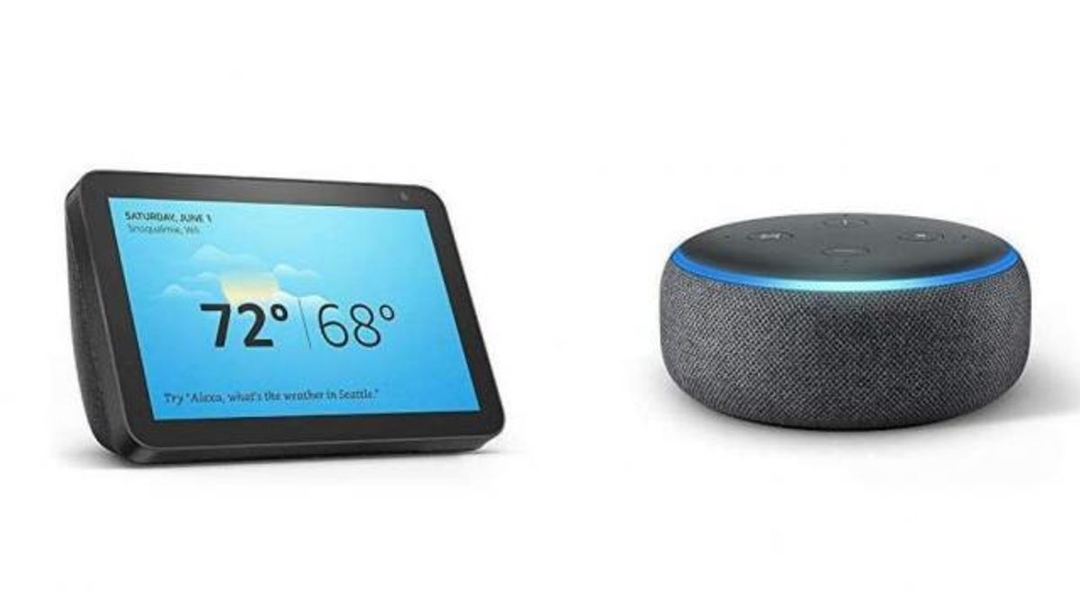 Echo Show 8 and Echo Dot Bundle