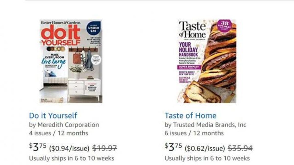 Magazine Offer